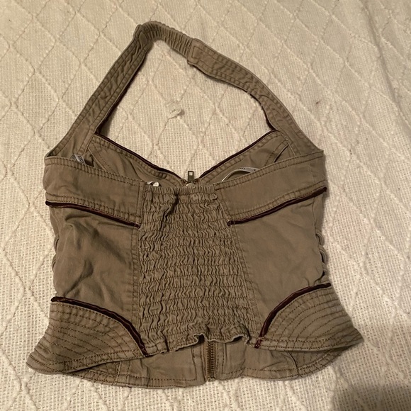 Brown crop top - Picture 2 of 2
